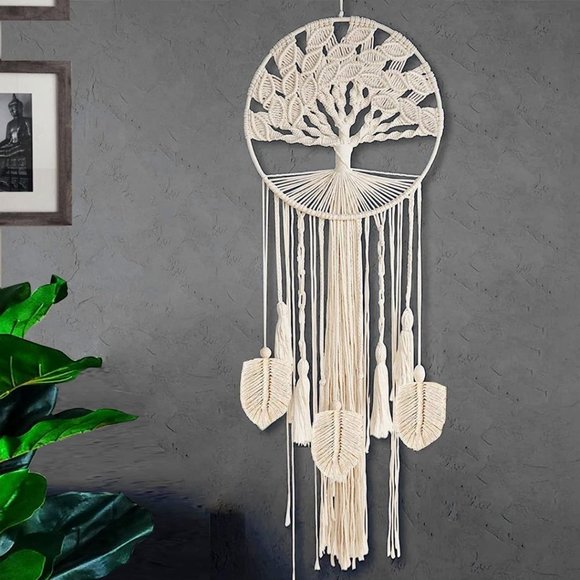 Tree of Life Dream Catcher Large Boho Handmade Home Decor
